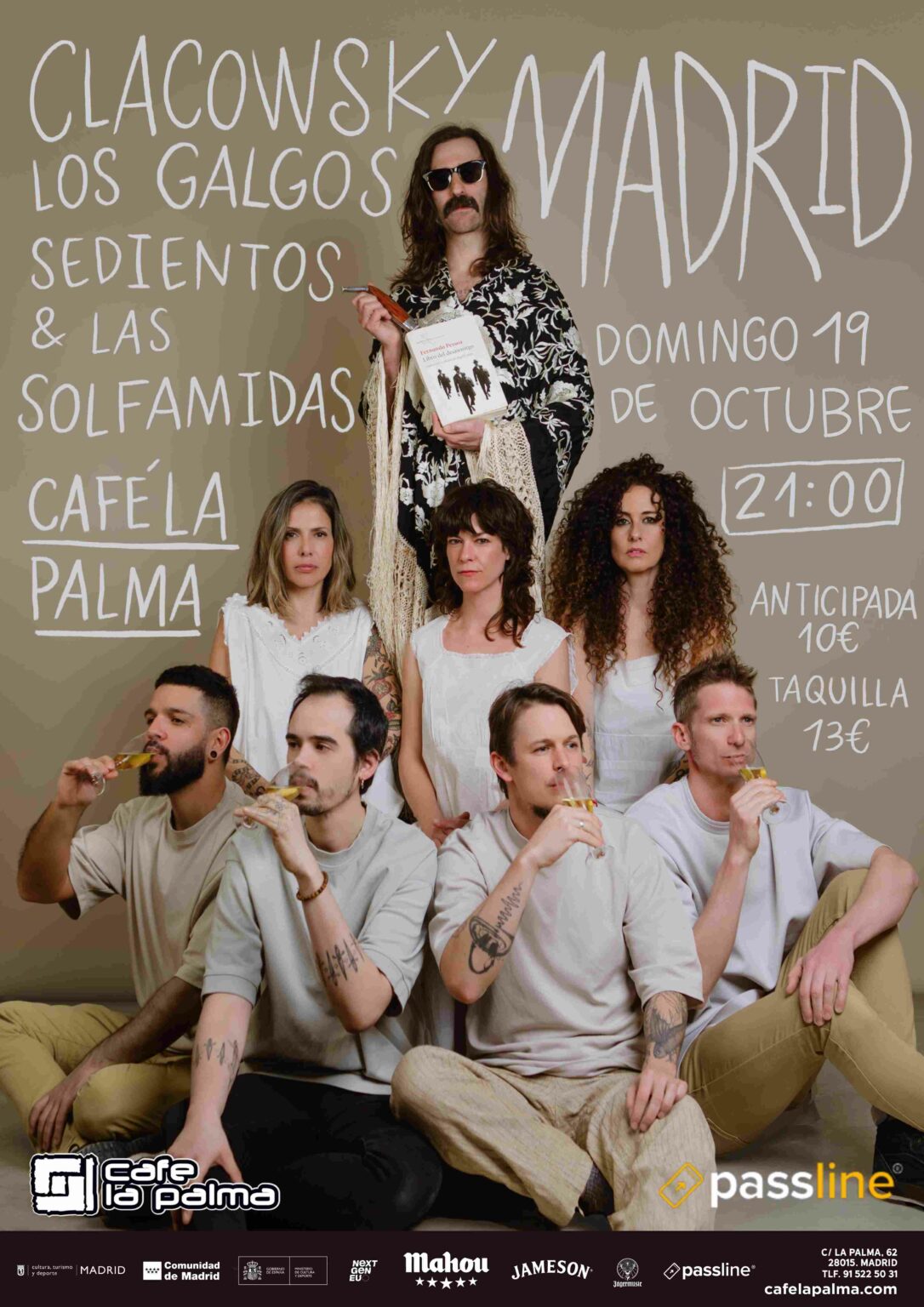 Octubre-19 / Sala La Palma / Clacowsky